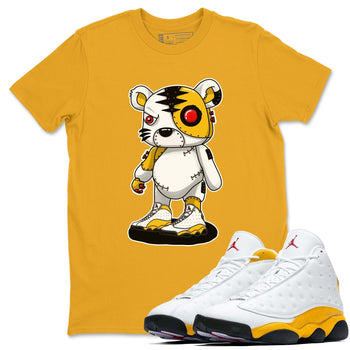 Jordan 13 Del Sol Sneaker Match Tees Cyborg Tiger Sneaker Tees Jordan 13 Del Sol Sneaker Release Tees Unisex Shirts