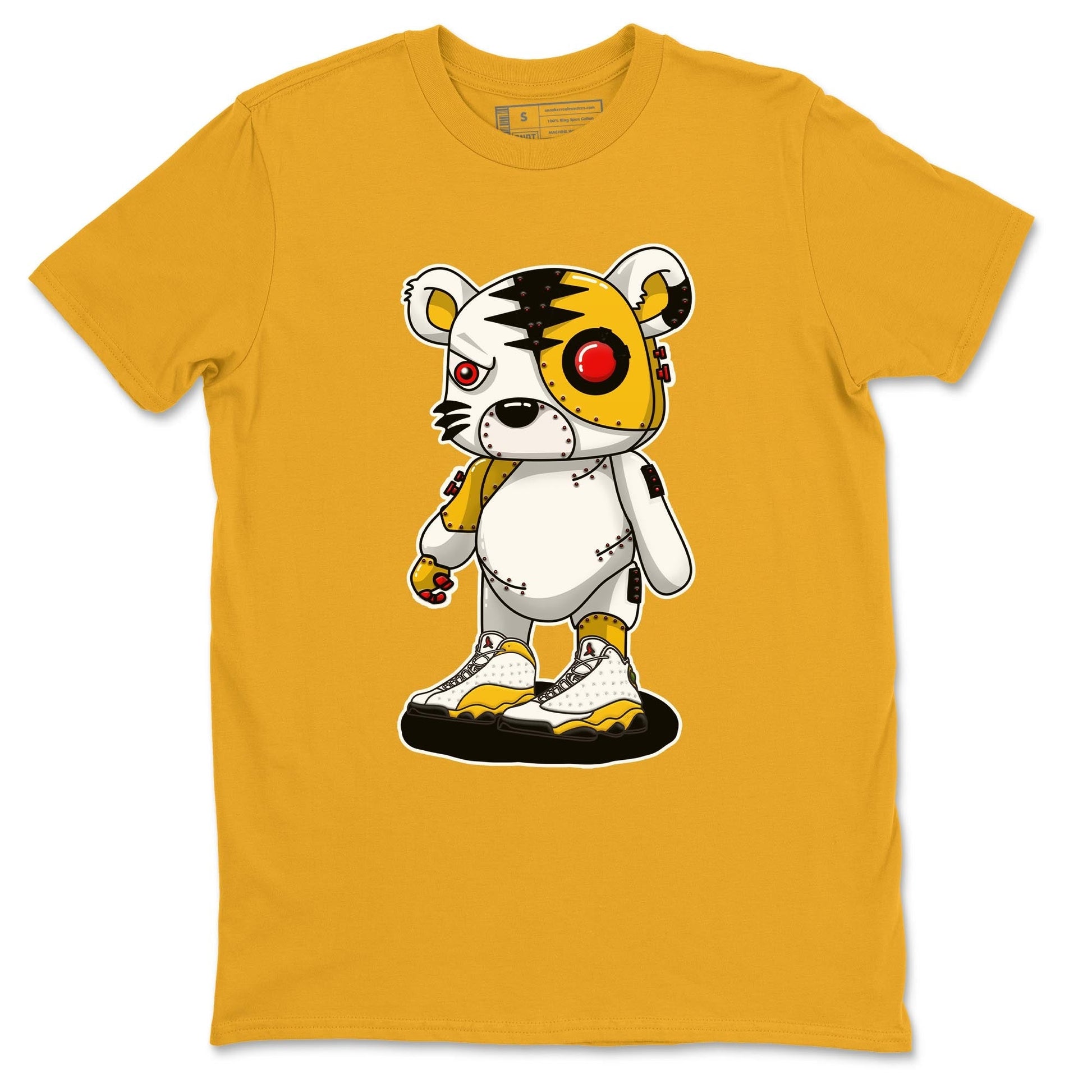 Jordan 13 Del Sol Sneaker Match Tees Cyborg Tiger Sneaker Tees Jordan 13 Del Sol Sneaker Release Tees Unisex Shirts