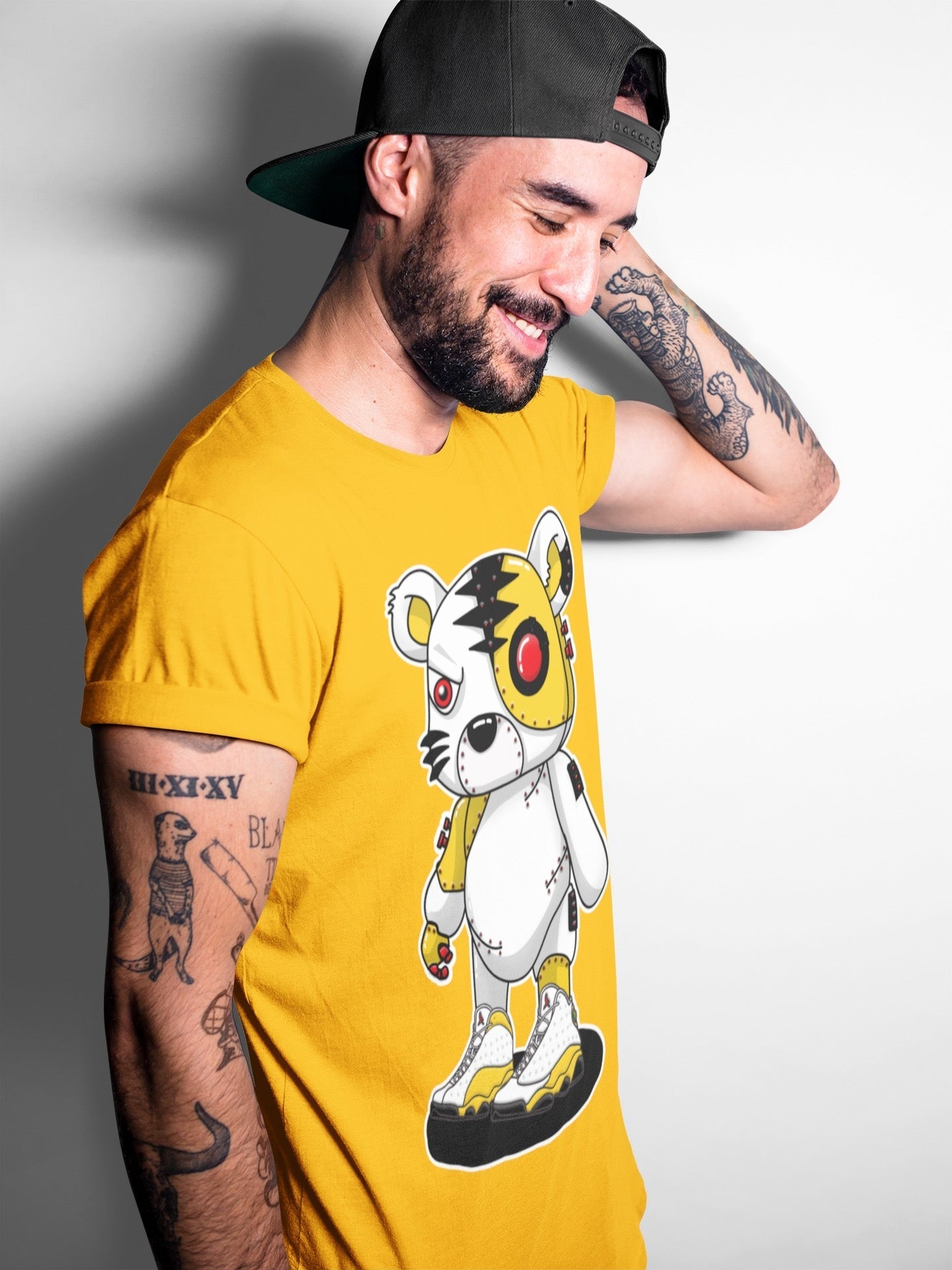 Jordan 13 Del Sol Sneaker Match Tees Cyborg Tiger Sneaker Tees Jordan 13 Del Sol Sneaker Release Tees Unisex Shirts