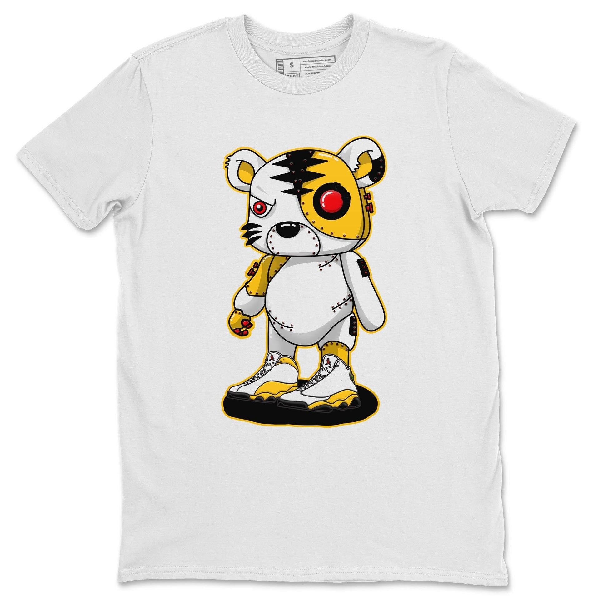 Jordan 13 Del Sol Sneaker Match Tees Cyborg Tiger Sneaker Tees Jordan 13 Del Sol Sneaker Release Tees Unisex Shirts
