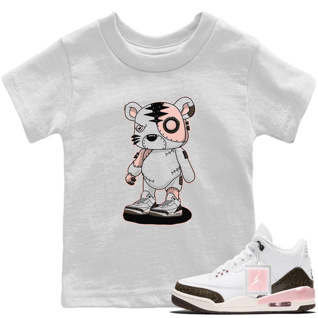 Jordan 3 Atmosphere Sneaker Match Tees Cyborg Tiger Sneaker Tees Jordan 3 Atmosphere Sneaker Release Tees Kids Shirts