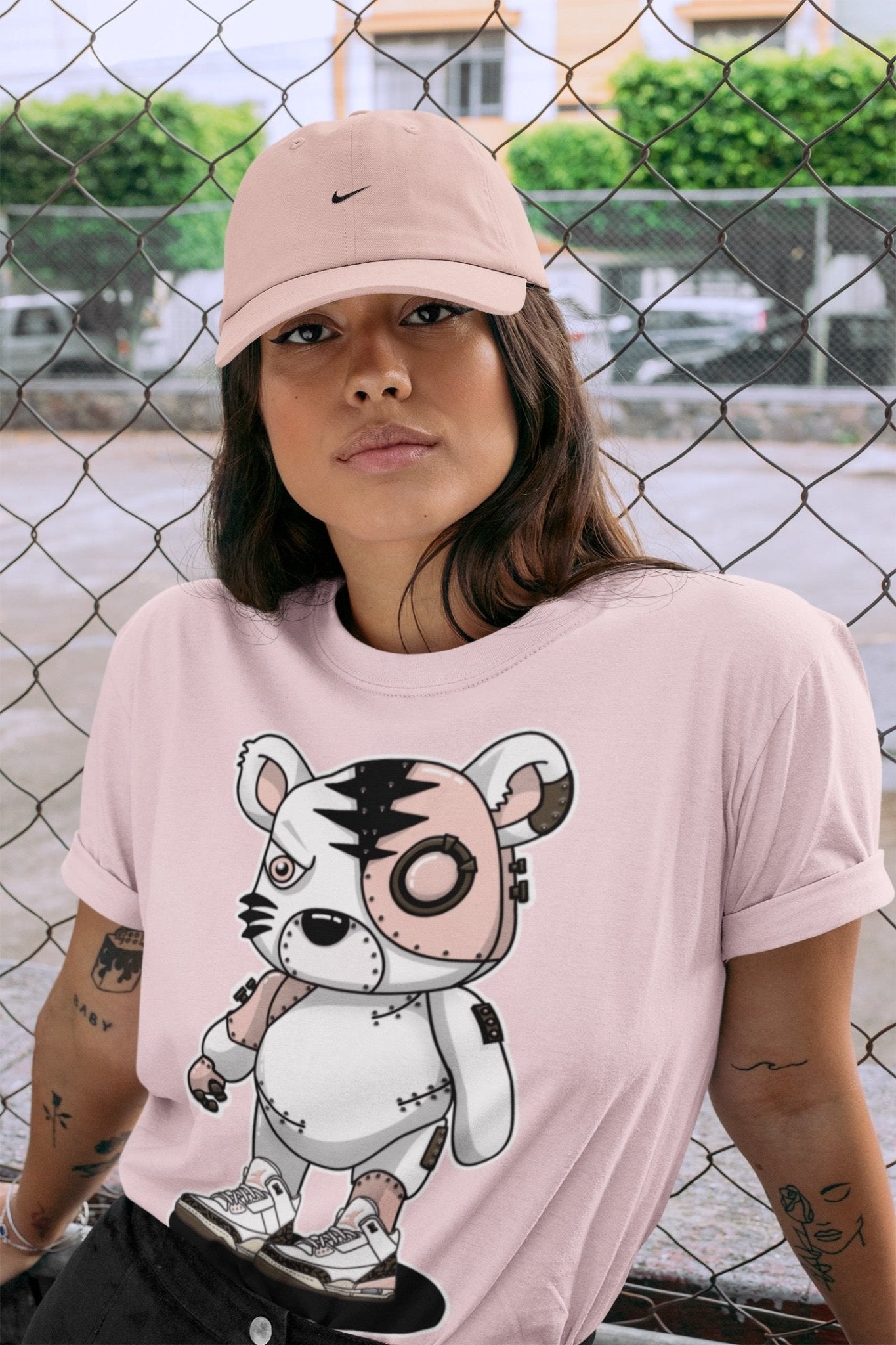Jordan 3 Atmosphere Sneaker Match Tees Cyborg Tiger Sneaker Tees Jordan 3 Atmosphere Sneaker Release Tees Unisex Shirts