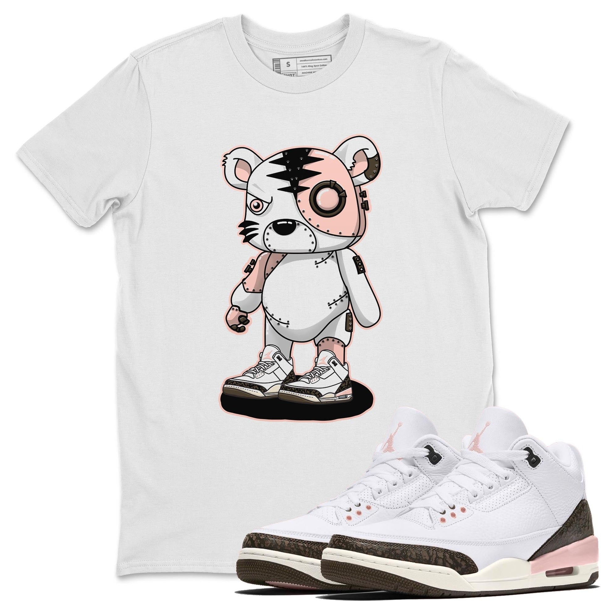Jordan 3 Atmosphere Sneaker Match Tees Cyborg Tiger Sneaker Tees Jordan 3 Atmosphere Sneaker Release Tees Unisex Shirts