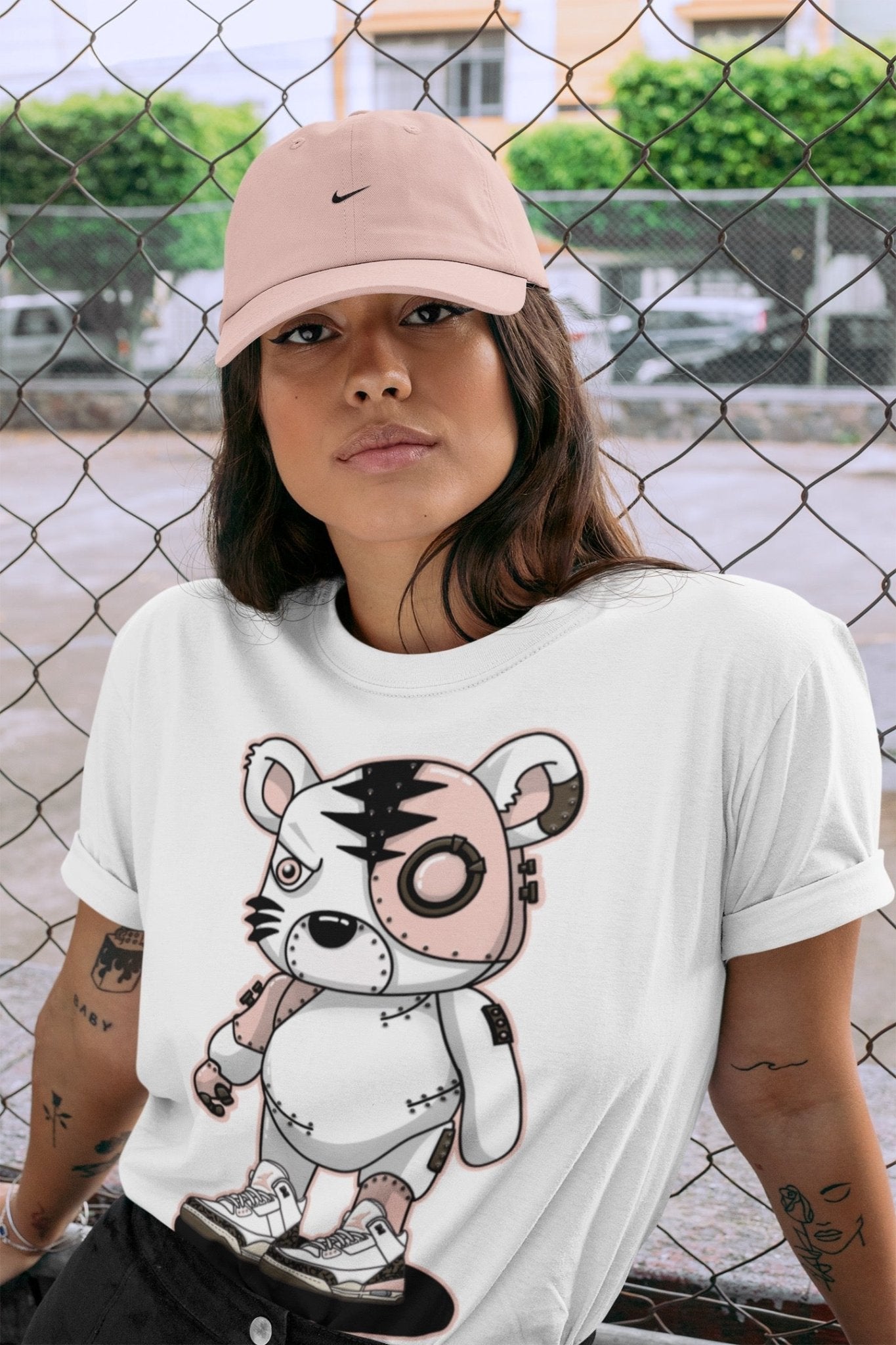 Jordan 3 Atmosphere Sneaker Match Tees Cyborg Tiger Sneaker Tees Jordan 3 Atmosphere Sneaker Release Tees Unisex Shirts