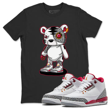 Jordan 3 Cardinal Sneaker Match Tees Cyborg Tiger Sneaker Tees Jordan 3 Cardinal Sneaker Release Tees Unisex Shirts
