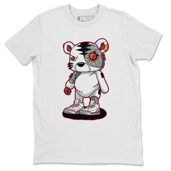 Jordan 3 Cardinal Sneaker Match Tees Cyborg Tiger Sneaker Tees Jordan 3 Cardinal Sneaker Release Tees Unisex Shirts