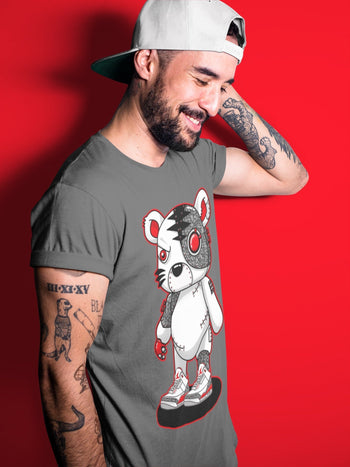 Jordan 3 Fire Red Sneaker Match Tees Cyborg Tiger Sneaker Tees Jordan 3 Fire Red Sneaker Release Tees Unisex Shirts