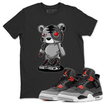 Jordan 4 Infrared Sneaker Match Tees Cyborg Tiger Sneaker Tees Jordan 4 Infrared Sneaker Release Tees Unisex Shirts