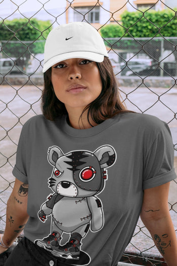 Jordan 4 Infrared Sneaker Match Tees Cyborg Tiger Sneaker Tees Jordan 4 Infrared Sneaker Release Tees Unisex Shirts