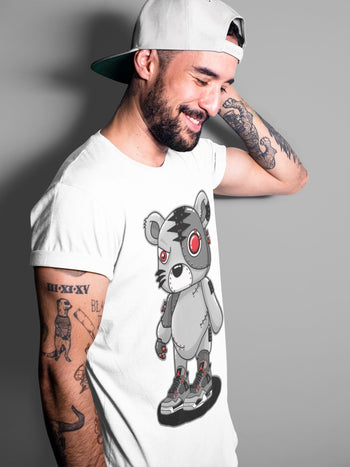 Jordan 4 Infrared Sneaker Match Tees Cyborg Tiger Sneaker Tees Jordan 4 Infrared Sneaker Release Tees Unisex Shirts