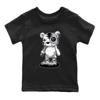 Jordan 4 Midnight Navy Sneaker Match Tees Cyborg Tiger Sneaker Tees Jordan 4 Midnight Navy Sneaker Release Tees Kids Shirts