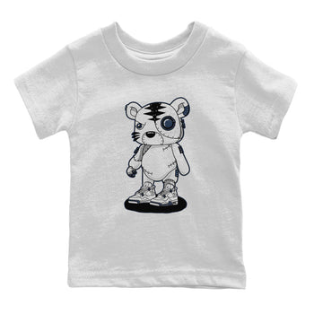 Jordan 4 Midnight Navy Sneaker Match Tees Cyborg Tiger Sneaker Tees Jordan 4 Midnight Navy Sneaker Release Tees Kids Shirts