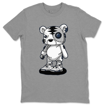 Jordan 4 Midnight Navy Sneaker Match Tees Cyborg Tiger Sneaker Tees Jordan 4 Midnight Navy Sneaker Release Tees Unisex Shirts