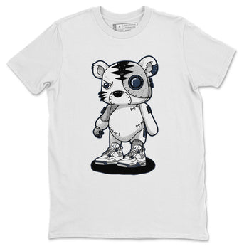 Jordan 4 Midnight Navy Sneaker Match Tees Cyborg Tiger Sneaker Tees Jordan 4 Midnight Navy Sneaker Release Tees Unisex Shirts