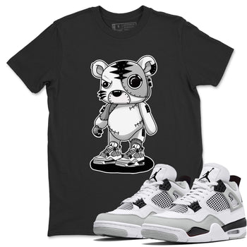Jordan 4 Military Black Sneaker Match Tees Cyborg Tiger Sneaker Tees Jordan 4 Military Black Sneaker Release Tees Unisex Shirts