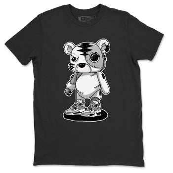 Jordan 4 Military Black Sneaker Match Tees Cyborg Tiger Sneaker Tees Jordan 4 Military Black Sneaker Release Tees Unisex Shirts