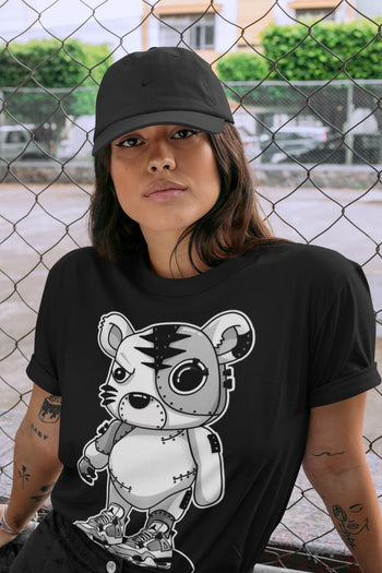 Jordan 4 Military Black Sneaker Match Tees Cyborg Tiger Sneaker Tees Jordan 4 Military Black Sneaker Release Tees Unisex Shirts
