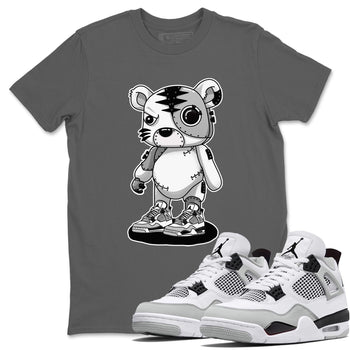 Jordan 4 Military Black Sneaker Match Tees Cyborg Tiger Sneaker Tees Jordan 4 Military Black Sneaker Release Tees Unisex Shirts