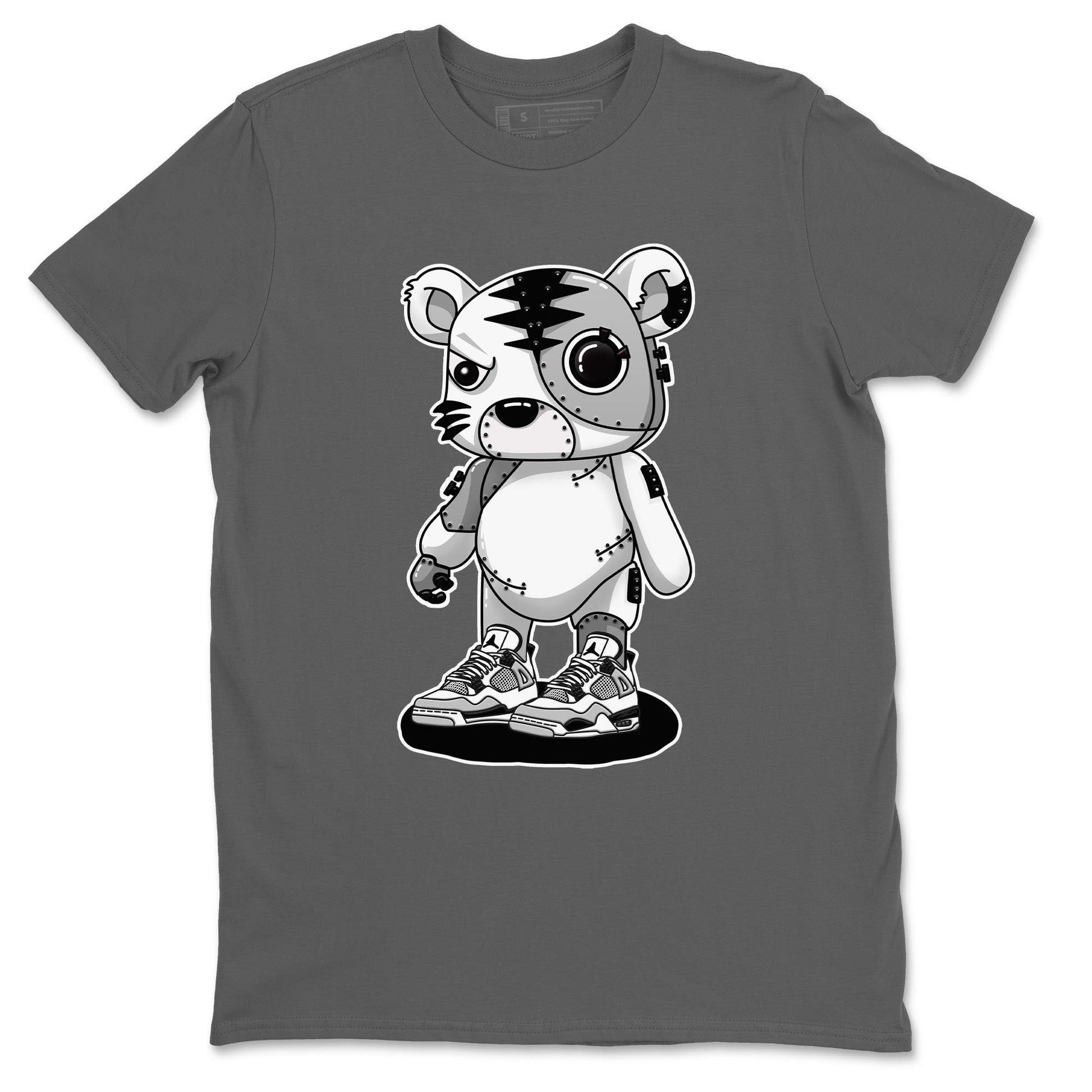 Jordan 4 Military Black Sneaker Match Tees Cyborg Tiger Sneaker Tees Jordan 4 Military Black Sneaker Release Tees Unisex Shirts