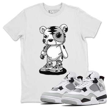 Jordan 4 Military Black Sneaker Match Tees Cyborg Tiger Sneaker Tees Jordan 4 Military Black Sneaker Release Tees Unisex Shirts