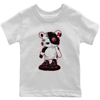 Jordan 4 Red Thunder Sneaker Match Tees Cyborg Tiger Sneaker Tees Jordan 4 Red Thunder Sneaker Release Tees Kids Shirts