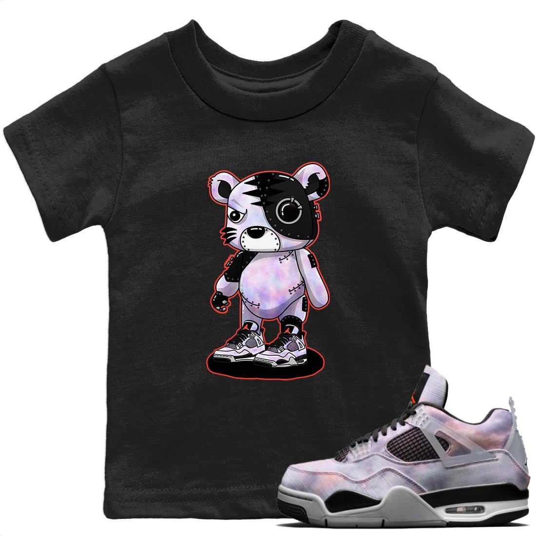 Jordan 4 Zen Master Sneaker Match Tees Cyborg Tiger Sneaker Tees Jordan 4 Zen Master Sneaker Release Tees Kids Shirts