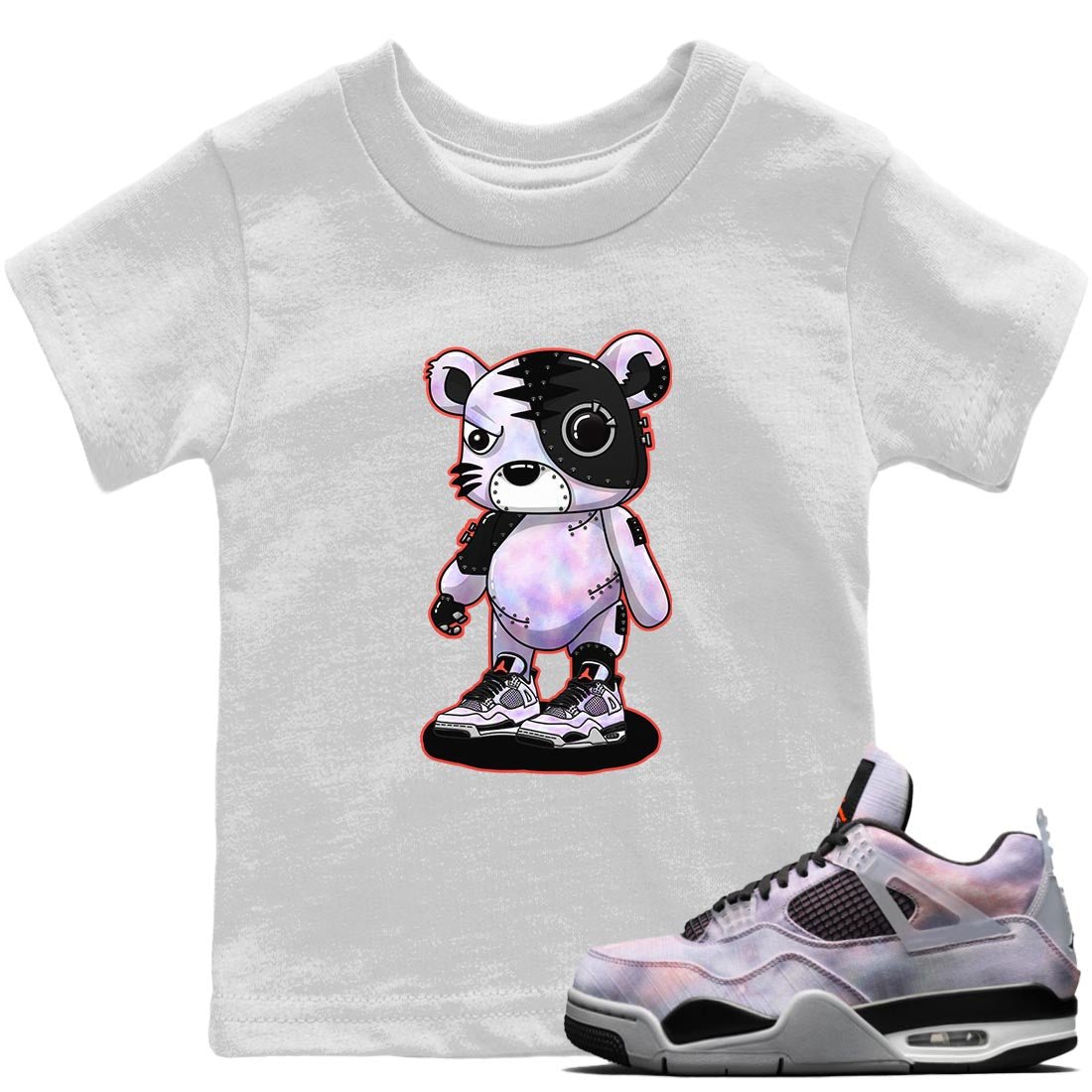 Jordan 4 Zen Master Sneaker Match Tees Cyborg Tiger Sneaker Tees Jordan 4 Zen Master Sneaker Release Tees Kids Shirts
