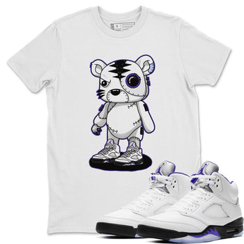 Jordan 5 Concord Sneaker Match Tees Cyborg Tiger Sneaker Tees Jordan 5 Concord Sneaker Release Tees Unisex Shirts