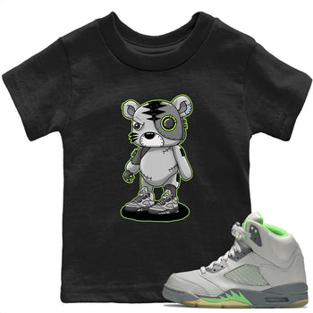 Jordan 5 Green Bean Sneaker Match Tees Cyborg Tiger Sneaker Tees Jordan 5 Green Bean Sneaker Release Tees Kids Shirts