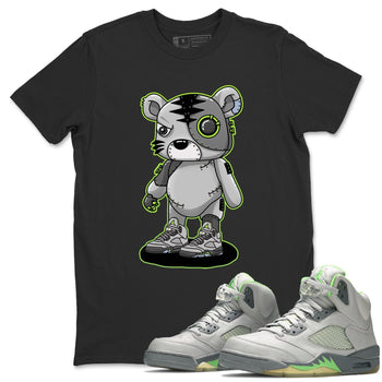 Jordan 5 Green Bean Sneaker Match Tees Cyborg Tiger Sneaker Tees Jordan 5 Green Bean Sneaker Release Tees Unisex Shirts