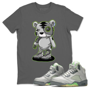 Jordan 5 Green Bean Sneaker Match Tees Cyborg Tiger Sneaker Tees Jordan 5 Green Bean Sneaker Release Tees Unisex Shirts