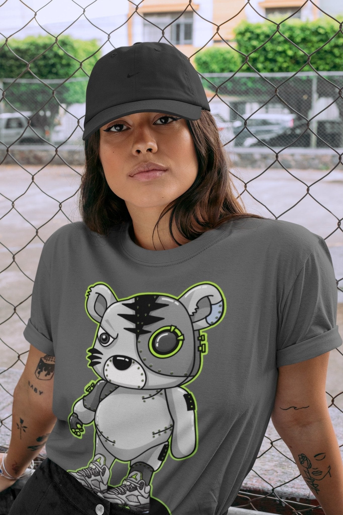 Jordan 5 Green Bean Sneaker Match Tees Cyborg Tiger Sneaker Tees Jordan 5 Green Bean Sneaker Release Tees Unisex Shirts