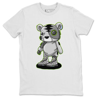 Jordan 5 Green Bean Sneaker Match Tees Cyborg Tiger Sneaker Tees Jordan 5 Green Bean Sneaker Release Tees Unisex Shirts