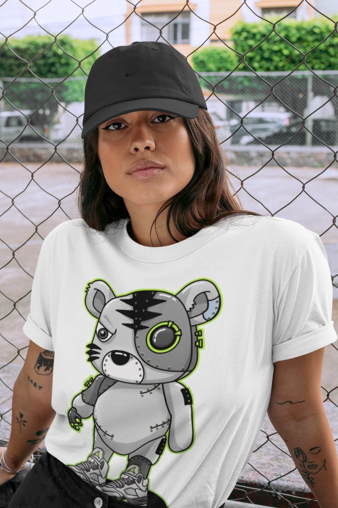 Jordan 5 Green Bean Sneaker Match Tees Cyborg Tiger Sneaker Tees Jordan 5 Green Bean Sneaker Release Tees Unisex Shirts