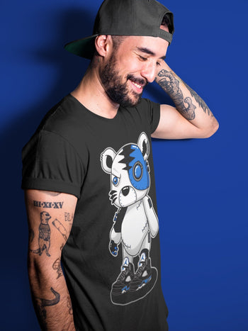 Jordan 5 Racer Blue Sneaker Match Tees Cyborg Tiger Sneaker Tees Jordan 5 Racer Blue Sneaker Release Tees Unisex Shirts