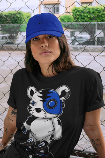 Jordan 5 Racer Blue Sneaker Match Tees Cyborg Tiger Sneaker Tees Jordan 5 Racer Blue Sneaker Release Tees Unisex Shirts