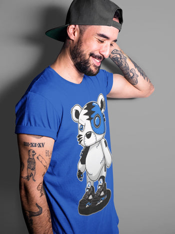 Jordan 5 Racer Blue Sneaker Match Tees Cyborg Tiger Sneaker Tees Jordan 5 Racer Blue Sneaker Release Tees Unisex Shirts
