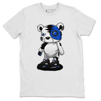 Jordan 5 Racer Blue Sneaker Match Tees Cyborg Tiger Sneaker Tees Jordan 5 Racer Blue Sneaker Release Tees Unisex Shirts