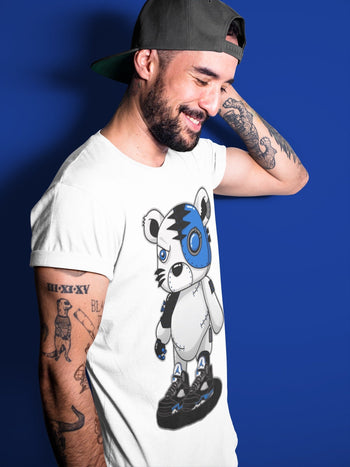 Jordan 5 Racer Blue Sneaker Match Tees Cyborg Tiger Sneaker Tees Jordan 5 Racer Blue Sneaker Release Tees Unisex Shirts