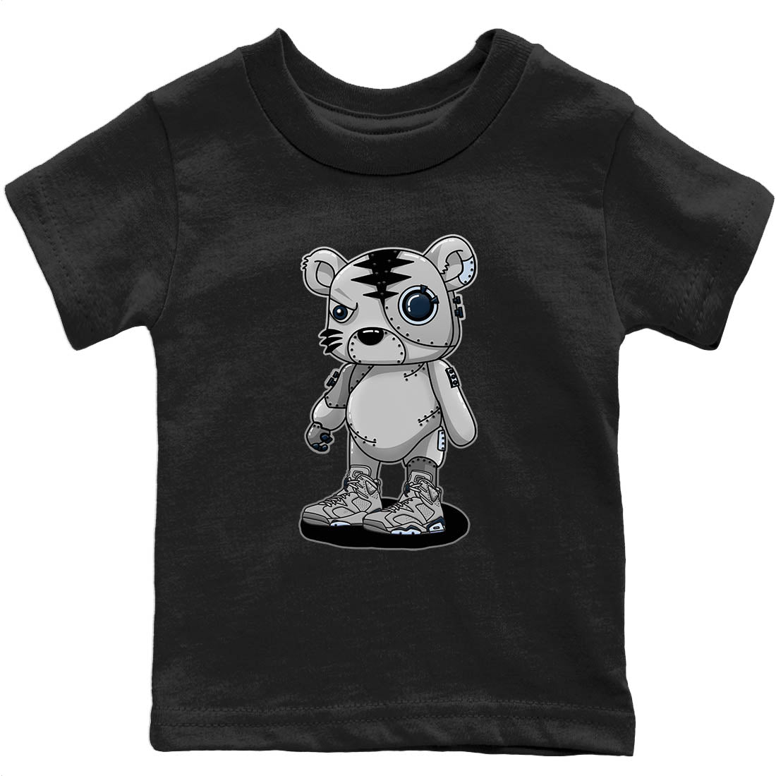 Jordan 6 Georgetown Sneaker Match Tees Cyborg Tiger Sneaker Tees Jordan 6 Georgetown Sneaker Release Tees Kids Shirts