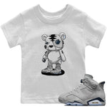 Jordan 6 Georgetown Sneaker Match Tees Cyborg Tiger Sneaker Tees Jordan 6 Georgetown Sneaker Release Tees Kids Shirts