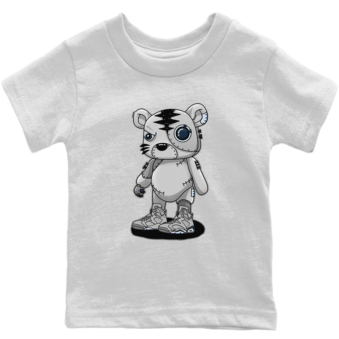Jordan 6 Georgetown Sneaker Match Tees Cyborg Tiger Sneaker Tees Jordan 6 Georgetown Sneaker Release Tees Kids Shirts