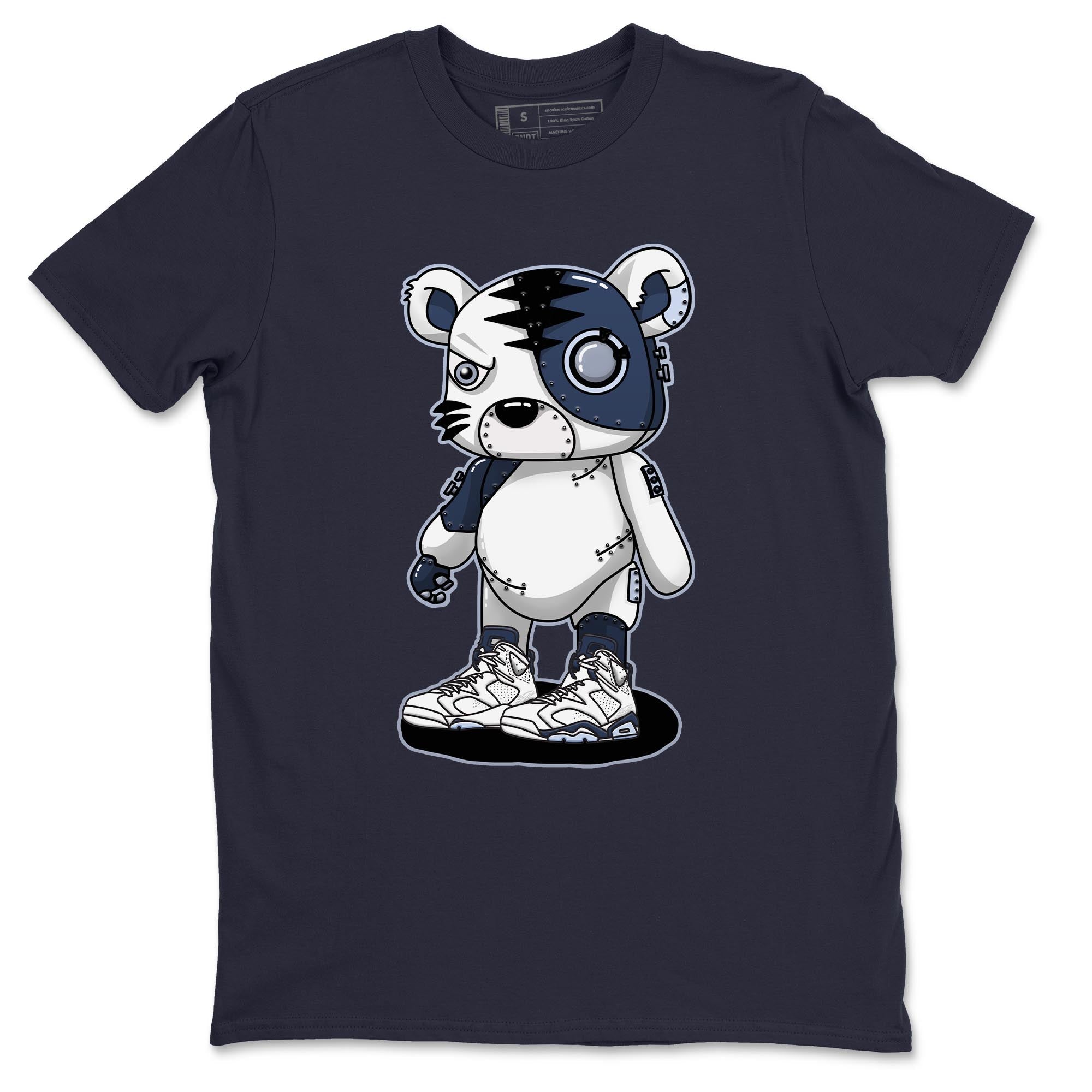 Jordan 6 Midnight Navy Sneaker Match Tees Cyborg Tiger Sneaker Tees Jordan 6 Midnight Navy Sneaker Release Tees Unisex Shirts