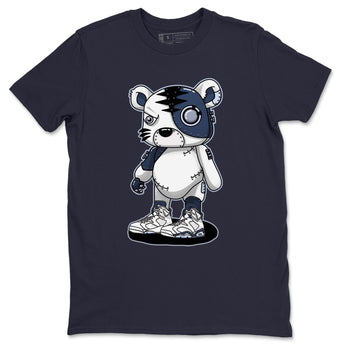 Jordan 6 Midnight Navy Sneaker Match Tees Cyborg Tiger Sneaker Tees Jordan 6 Midnight Navy Sneaker Release Tees Unisex Shirts