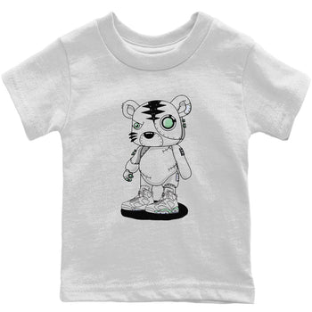 Jordan 6 Mint Foam Sneaker Match Tees Cyborg Tiger Sneaker Tees Jordan 6 Mint Foam Sneaker Release Tees Kids Shirts