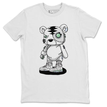 Jordan 6 Mint Foam Sneaker Match Tees Cyborg Tiger Sneaker Tees Jordan 6 Mint Foam Sneaker Release Tees Unisex Shirts