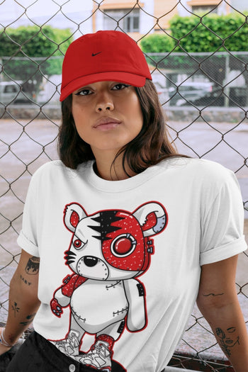 Jordan 6 Red Velvet Cookies Sneaker Match Tees Cyborg Tiger Sneaker Tees Jordan 6 Red Velvet Cookies Sneaker Release Tees Unisex Shirts