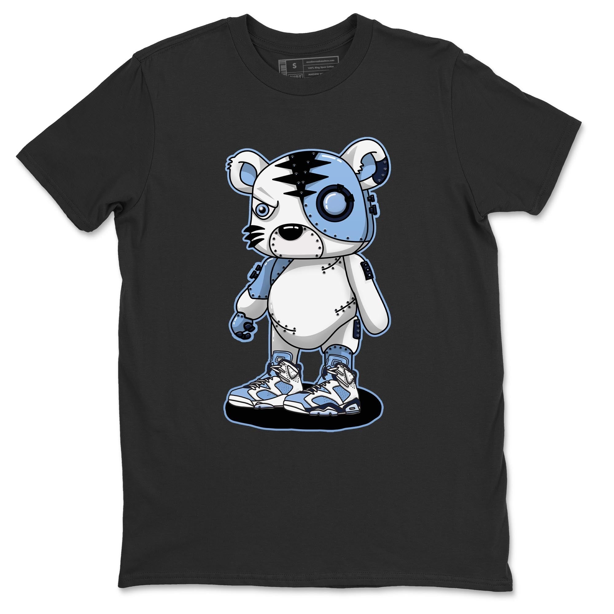 Jordan 6 UNC Sneaker Match Tees Cyborg Tiger Sneaker Tees Jordan 6 UNC Sneaker Release Tees Unisex Shirts