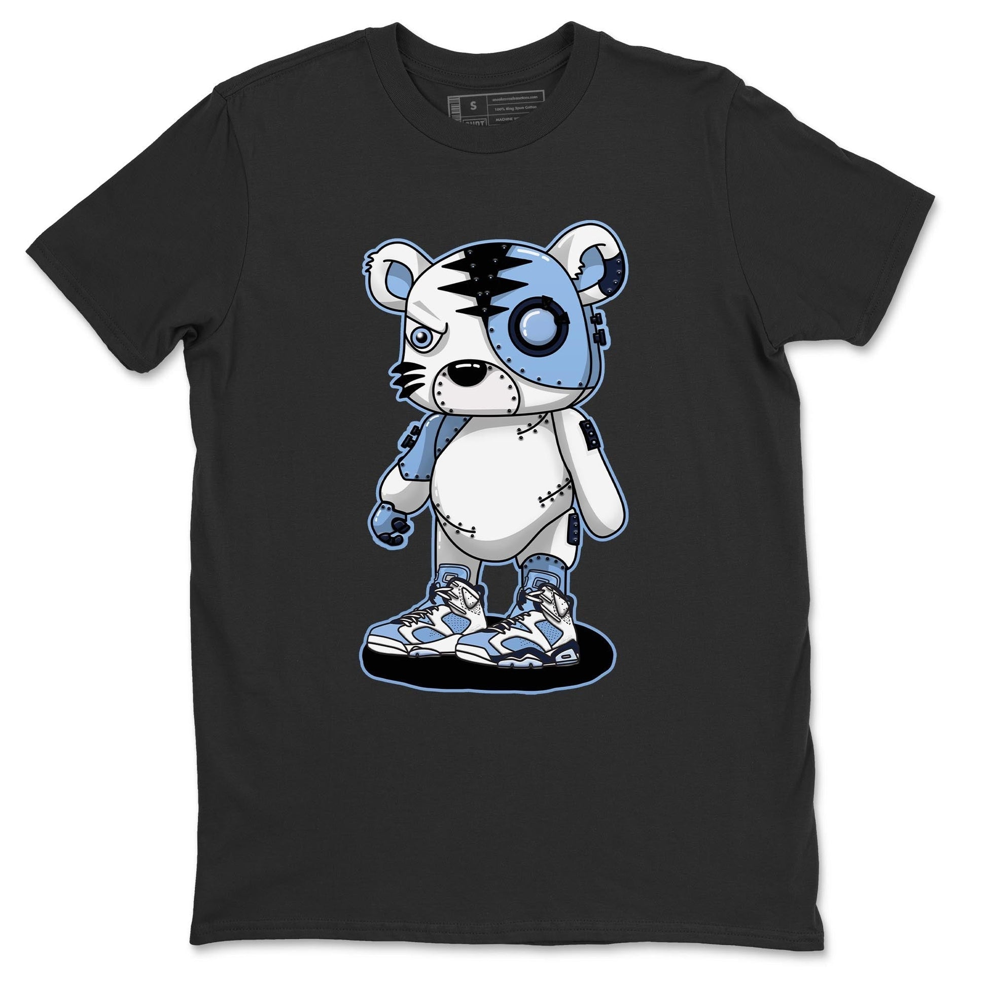 Jordan 6 UNC Sneaker Match Tees Cyborg Tiger Sneaker Tees Jordan 6 UNC Sneaker Release Tees Unisex Shirts