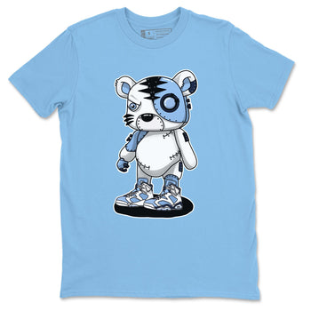 Jordan 6 UNC Sneaker Match Tees Cyborg Tiger Sneaker Tees Jordan 6 UNC Sneaker Release Tees Unisex Shirts